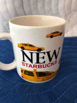 STARBUCKS New York City Yellow Cab Coffee Mug 2001 Barista 20 oz (195) - Sold on eBay May, 22nd 2019 for $15.00
