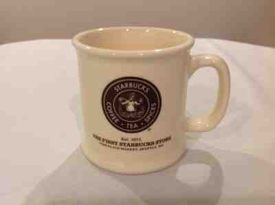 Starbucks Coffee MUG First Store Mug Pikes Place Market made USA - Sold on eBay May, 22nd 2019 for $19.99