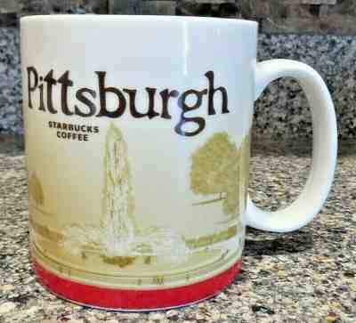 NEW Starbucks Pittsburgh PA City Icon Collector Series Coffee Tea Mug Cup - Sold on eBay May, 20th 2019 for $22.50