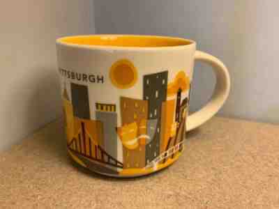 STARBUCKS PITTSBURGH You Are Here  mug 14 oz. - Sold on eBay May, 18th 2019 for $12.99