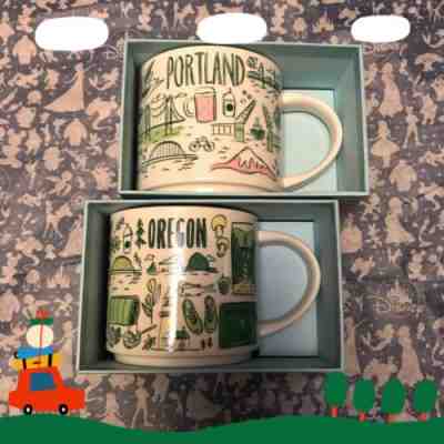 NEW! Starbucks Oregon & Portland Been There Coffee Cups You Are Here YAH mug - Sold on eBay May, 21st 2019 for $38.00