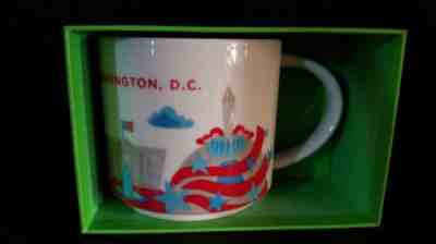 NIB Washington, DC Starbucks You Are Here YAH Mug - Sold on eBay May, 21st 2019 for $20.00