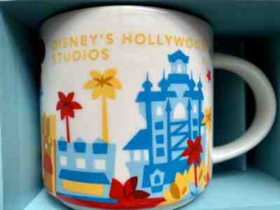 Starbucks DISNEY’S HOLLYWOOD STUDIOS Mug~You Are Here Collection~New In Box~RARE - Sold on eBay May, 20th 2019 for $49.99