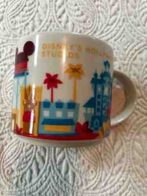 Starbucks Mug DISNEY'S HOLLYWOOD STUDIOS Disney Parks You Are Here Collection  - Sold on eBay May, 19th 2019 for $25.00