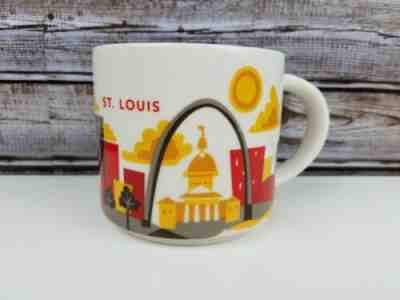 Starbucks You Are Here ST. LOUIS Coffee Mug Cup Collection 2013 14 oz - Sold on eBay May, 19th 2019 for $14.25