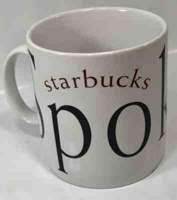 Starbucks Spokane WA 1994 City Mug Collector Series Coffee Cup Washington Mug - Sold on eBay May, 18th 2019 for $5.99