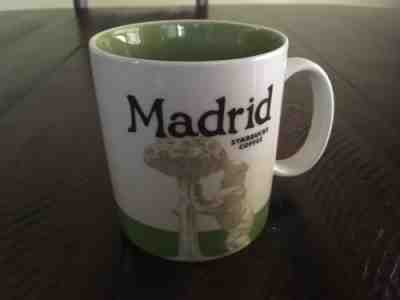 Starbucks MADRID City Icon Collector GREEN Series  16oz Mug 2012—W/O Box - Sold on eBay May, 22nd 2019 for $12.50