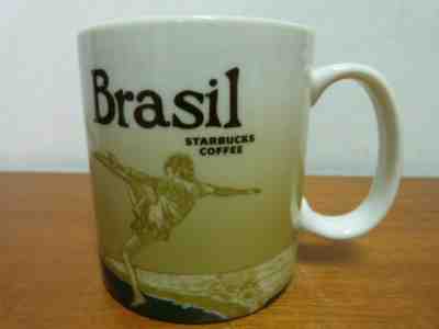 RARE 2011 STARBUCKS COFFEE BRAZIL SOCCER FOOTBALL WORLD CUP CITY SCENE MUG - Sold on eBay May, 17th 2019 for $59.90