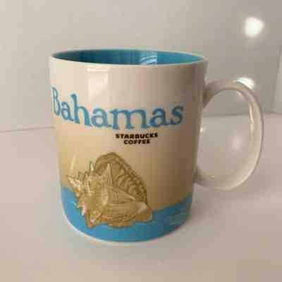Starbucks Bahamas Ceramic Coffee Mug 2015 Conch Shell - Sold on eBay May, 21st 2019 for $19.98