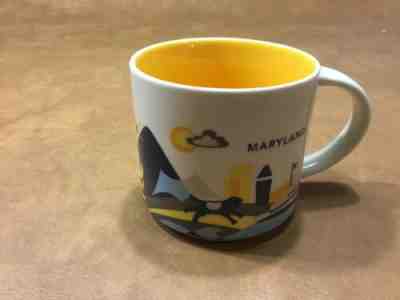 Starbucks 2016 "You are Here" Collection Maryland Coffee Mug Cup 14 Fl. Oz. - Sold on eBay May, 16th 2019 for $9.00
