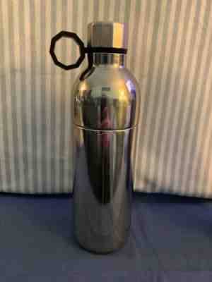 New One Starbucks Water Bottle Silver Double Wall Stainless Steel 20 Oz - Sold on eBay May, 22nd 2019 for $20.00