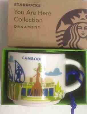 Starbucks Cambodia YOU ARE HERE YAH 02 Oz Mug - Brand new  - Sold on eBay May, 18th 2019 for $9.99