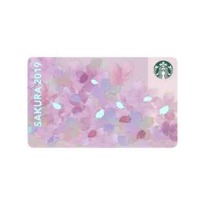 Starbucks JAPAN 2019 Sakura Blossom Gift Card Rin Dignified NEW with sleeve - Sold on eBay May, 22nd 2019 for $6.99