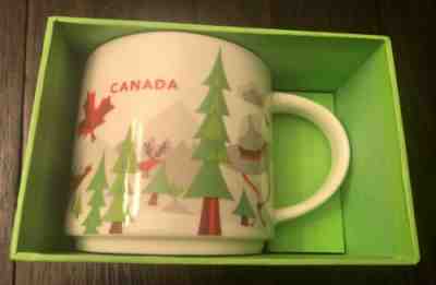 Starbucks CANADA 2013 YAH Collectors Mug- 14 Oz. Green/Red Version NIB - Sold on eBay May, 21st 2019 for $18.50