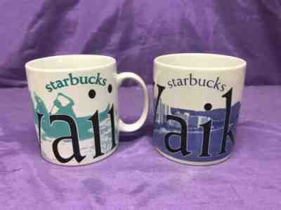 Starbucks WAIKIKI HAWAII- CITY MUGs Collector Series 2002-05- 20 oz  Extra Large - Sold on eBay May, 18th 2019 for $22.00