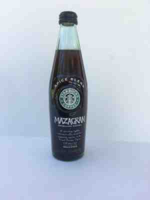 Starbucks Mazagran Sparkling Coffee Unopened Bottle 1996 - Sold on eBay May, 17th 2019 for $24.99