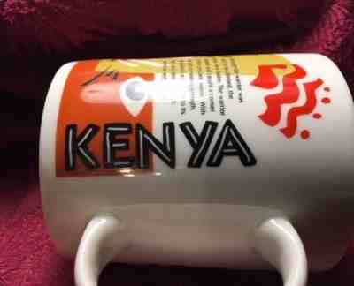 Set of 4! 1998 Starbucks Vintage Kenya Sumatra Italian Roast/Espresso Mugs! - Sold on eBay May, 17th 2019 for $27.00