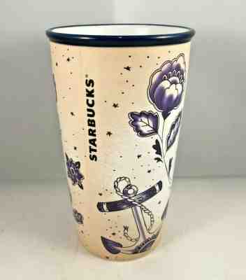 Starbucks Tall Tumbler Ceramic 2016 Purple Mermaid 12oz - Sold on eBay May, 22nd 2019 for $20.00