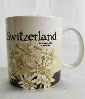 Starbucks Mug Switzerland Global Icon Series 16 Oz Coffee Cup 2016  - Sold on eBay May, 22nd 2019 for $19.00