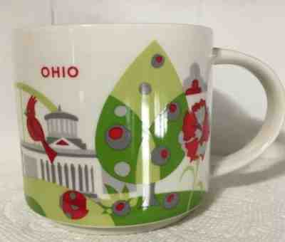 2017 STARBUCKS OHIO You Are Here Collection 14 Oz. Coffee Cup Mug - Sold on eBay May, 16th 2019 for $9.00