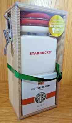 Starbucks 2008 COFFEE & CANISTER - NEW IN BOX - Sold on eBay May, 21st 2019 for $9.99
