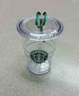 Starbucks Ornament Clear To Go Cup - 2009 Retired  - Sold on eBay May, 19th 2019 for $5.00