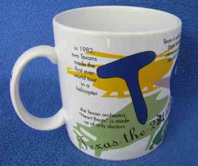 TEXAS Starbucks Mug - 'STATES OF BEAN' Series - 1997 - USA Seller - NWOT - Sold on eBay May, 22nd 2019 for $14.95