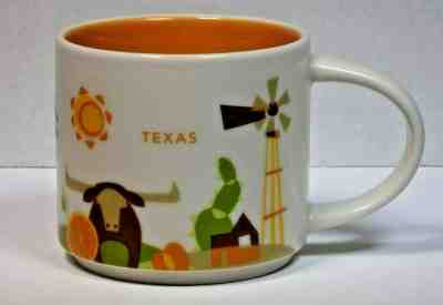 Starbucks Texas You Are Here Collection Coffee Mug Lone Star State  - Sold on eBay May, 21st 2019 for $17.49