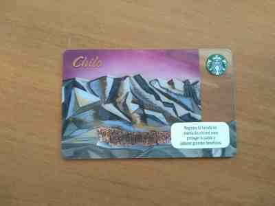 Chile Starbucks card, limited edition, nearly mint condition - Sold on eBay May, 19th 2019 for $13.00