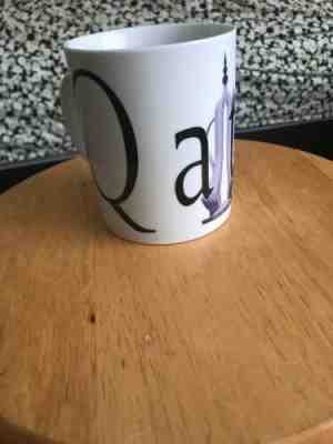 Starbucks 2002 City Series Mug Qatar 16 oz Coffee Cup - Sold on eBay May, 15th 2019 for $7.79