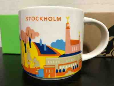 Starbucks Stockholm Sweden - YAH Mug You Are Here - Sold on eBay May, 20th 2019 for $36.00