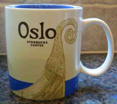 NWT Starbucks OSLO Norway Global Icon City Collector Series Mug with SKU