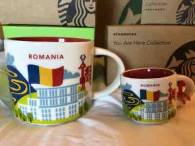 2 x Starbucks Romania YAH You Are Here Mug & Ornament NEW In Boxes - Sold on eBay May, 18th 2019 for $45.00