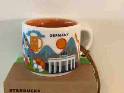 Germany Starbucks YAH,You are here Series ORNAMENT, mini mug FREE SHIPPING - Sold on eBay May, 22nd 2019 for $24.99