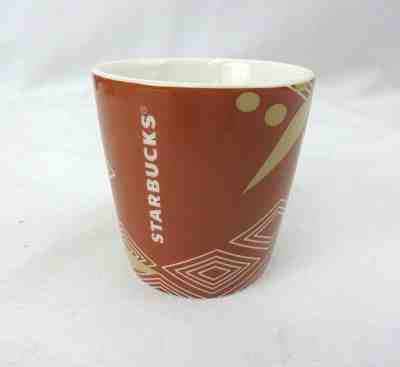 STARBUCKS 2013 ETHIOPIA 3 oz Espresso DEMITASSE Coffee Ceramic Shot Glass - Sold on eBay May, 18th 2019 for $16.15