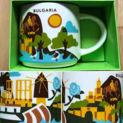 Starbucks YAH cup Bulgaria You Are Here Collectors Icon Mug - Sold on eBay May, 18th 2019 for $48.00