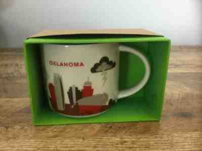 Starbucks Oklahoma You Are Here Coffee Mug Cup 14 Oz Collection NEW - Sold on eBay May, 22nd 2019 for $12.00