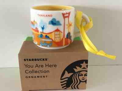 Thailand Starbucks YAH,You are here Series ORNAMENT, mini mug FREE SHIPPING - Sold on eBay May, 22nd 2019 for $25.99