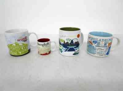 4x Starbucks Coffee Collectible Mugs Indonesia Series, Been There, Espresso+ - Sold on eBay May, 19th 2019 for $9.99