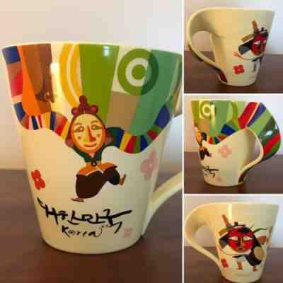 Starbucks South Korea Coffee Icon City Cup Dongguan Dance art 2013 Mug - Sold on eBay May, 18th 2019 for $39.00
