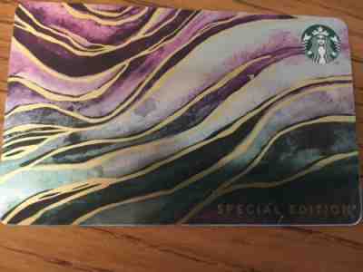 Starbucks 2018 UNITED KINGDOM GB Special Edition Card RARE - Sold on eBay May, 20th 2019 for $4.99