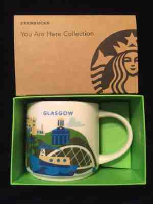 Starbucks Glasgow Mug YAH Scotland UK Bridge Clyde Coffee Cup You Are Here New - Sold on eBay May, 19th 2019 for $49.99