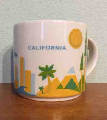 Starbucks California State (CA) You Are Here Coffee Cup/ Mug w/Box - Sold on eBay May, 18th 2019 for $18.00