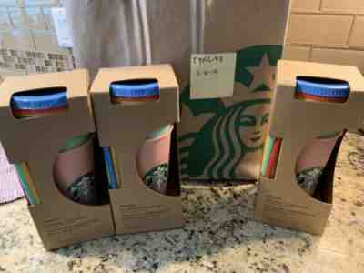 Starbucks Color Changing Reusable Cups, One Pack Of Cups! Limited Edition, Rare! - Sold on eBay May, 22nd 2019 for $49.00