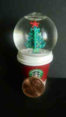 Starbucks 2006 Christmas Snow globe ornament! Rare, tiny, and cute!  - Sold on eBay May, 21st 2019 for $17.00