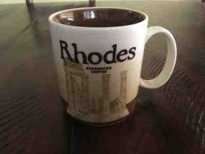 Starbucks RHODES City Icon Collector Series Brown 16oz 2009 — RARE—W/O Box - Sold on eBay May, 22nd 2019 for $12.00