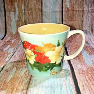  STARBUCKS COFFEE 2010 HAWAII Mug Cup Hibiscus Flowers Bone China Pristine EUC - Sold on eBay May, 21st 2019 for $25.00