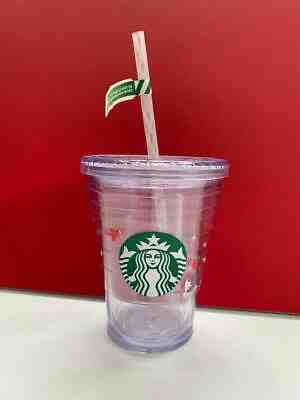 STARBUCKS 2011 Holiday 12 oz Fox Tumbler Limited Edition Collection NEW w Straw - Sold on eBay May, 21st 2019 for $14.99