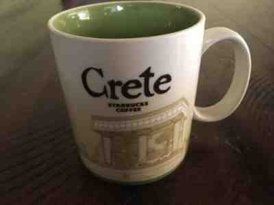 Starbucks CRETE City Icon Collector GREEN Series  16oz Mug 2012—W/O Box - Sold on eBay May, 22nd 2019 for $12.00