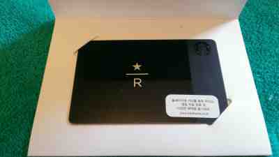 RARE! STARBUCKS 2015 KOREA Reserve Gift Card in Sleeve GHTF! FAST US Seller - Sold on eBay May, 21st 2019 for $4.77